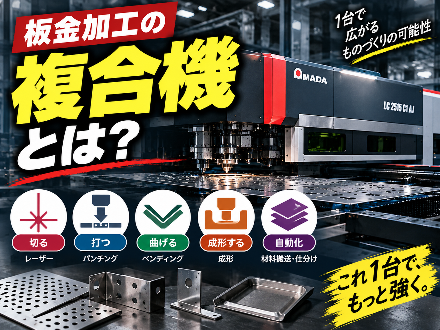 板金複合機とは？仕組み・種類・選び方を基礎から解説